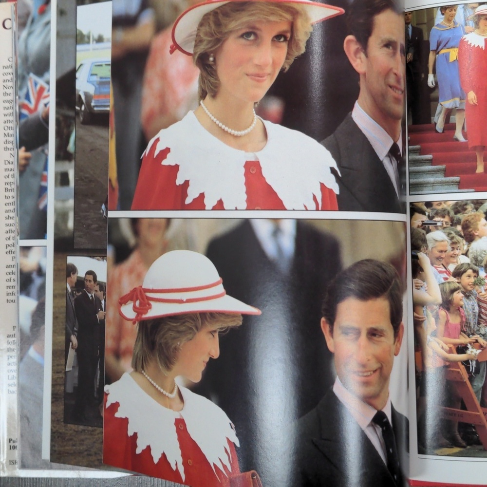 Charles and Diana Visit Canada Book - Picture 6 of 7